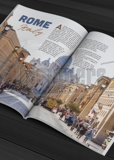 20 Page InDesign Magazine Template
