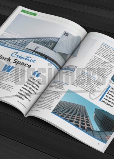 20 Page InDesign Magazine Template