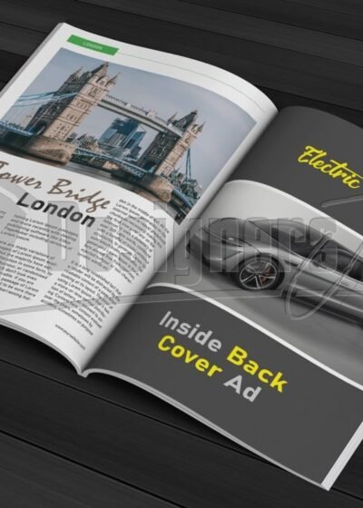20 Page InDesign Magazine Template