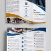 Corporate Tri-fold Brochure Design PSD Template