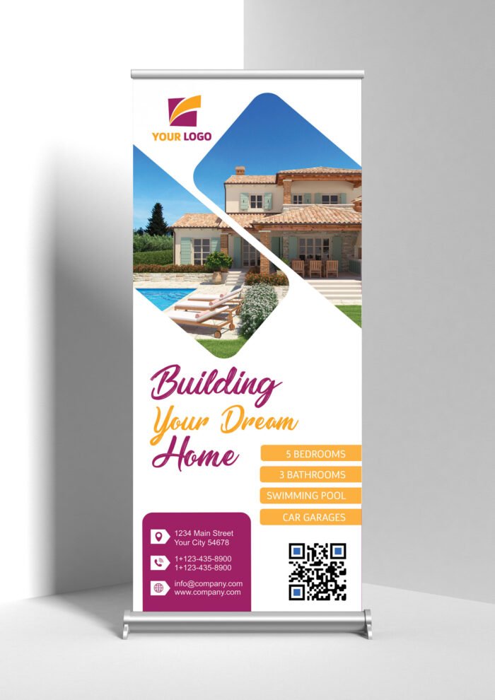 Property Roll Up Banner Purple 1 scaled