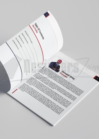 8 Page Brochure/Company Profile