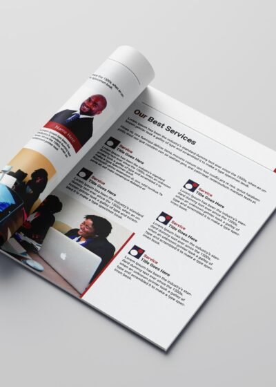 8 Page Brochure/Company Profile
