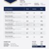 Corporate Professional Invoice Template (ESP & PSD Files)