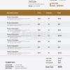 Modern Minimalist Invoice Template (EPS & PSD Files)