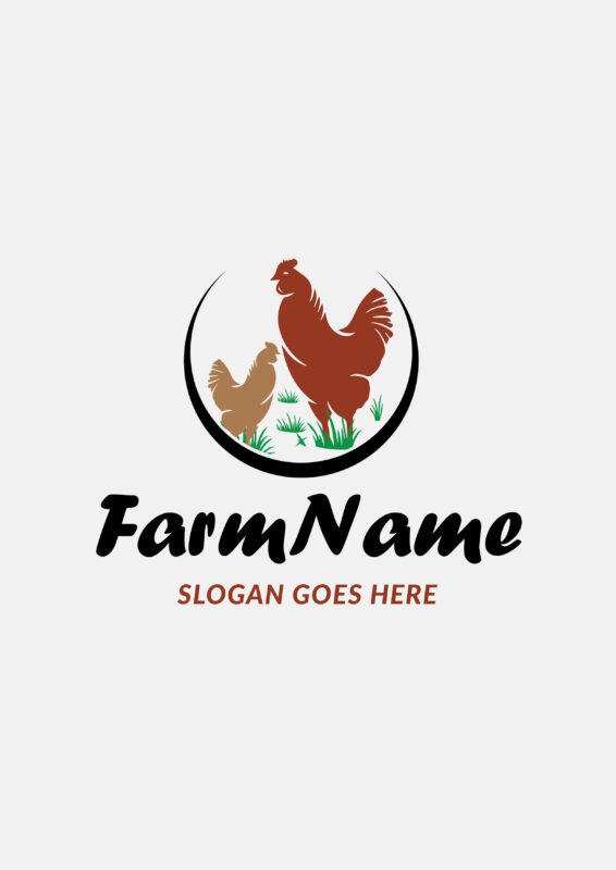 Poultry farm logo design by Tajulislam12 on Dribbble