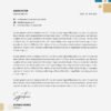 Creative Corporate Letterhead Design Blue