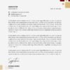 Creative Corporate Letterhead Design Maroon