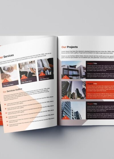 8 Page Brochure/Company Profile