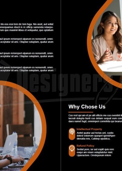 12 page company profile black3