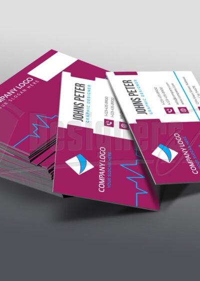 Medical & Health Care Business Card Template - (AI, EPS, PSD) 11 Medical & Health Care Business Card Template