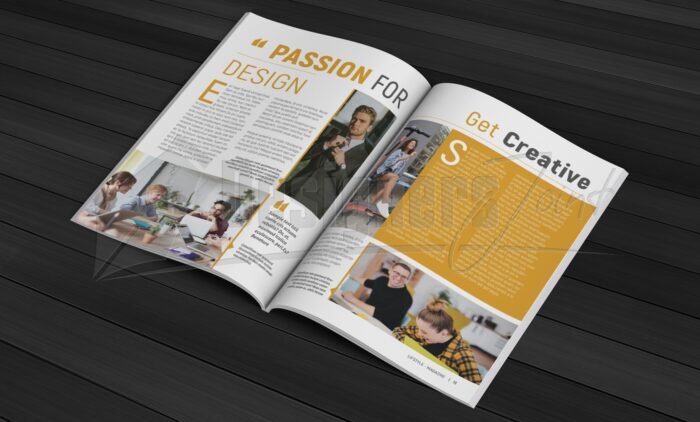 40 Pages Multipurpose CorelDRAW Magazine Template9