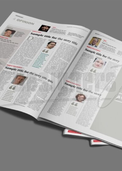 32 pages newspaper template1