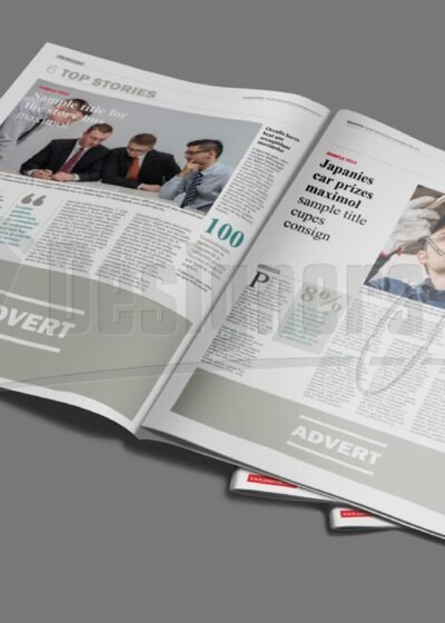 32 pages newspaper template2