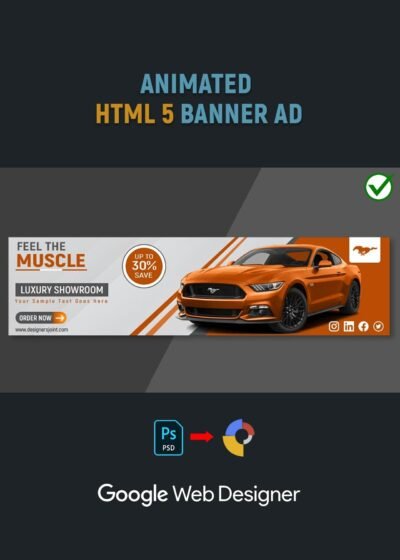 html 5 web banner