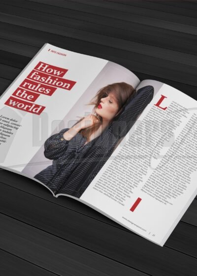 60 PAGE INDESIGN MAGAZINE TEMPLATE