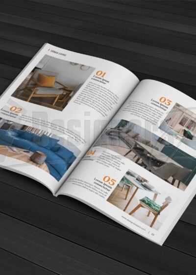 60 PAGE INDESIGN MAGAZINE TEMPLATE