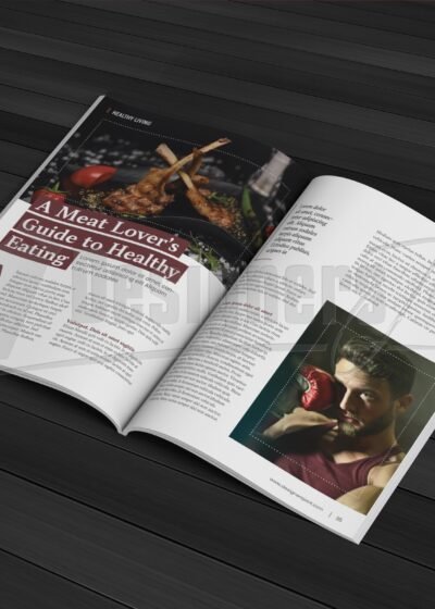 60 PAGE INDESIGN MAGAZINE TEMPLATE