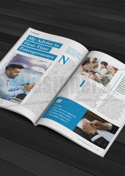 60 PAGE INDESIGN MAGAZINE TEMPLATE