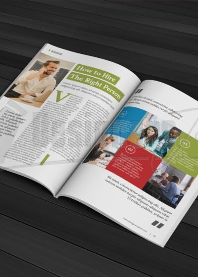 60 PAGE INDESIGN MAGAZINE TEMPLATE
