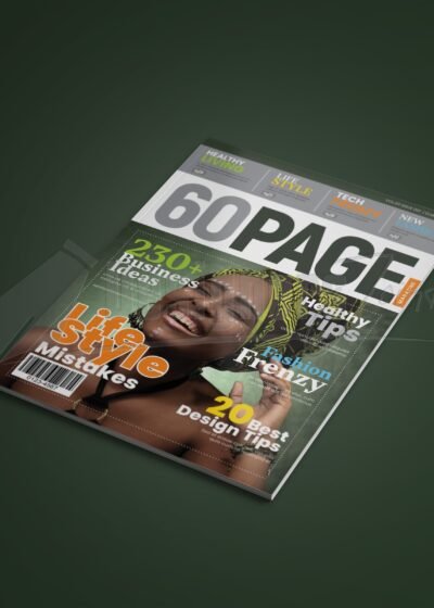 60 PAGE INDESIGN MAGAZINE TEMPLATE