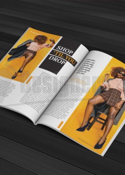 60 PAGE INDESIGN MAGAZINE TEMPLATE