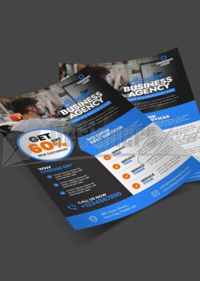 Creative Business Agency PSD Flyer Template