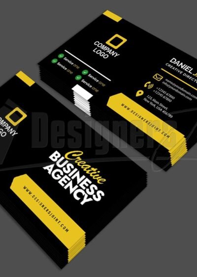 Creative Business Agency Business Card