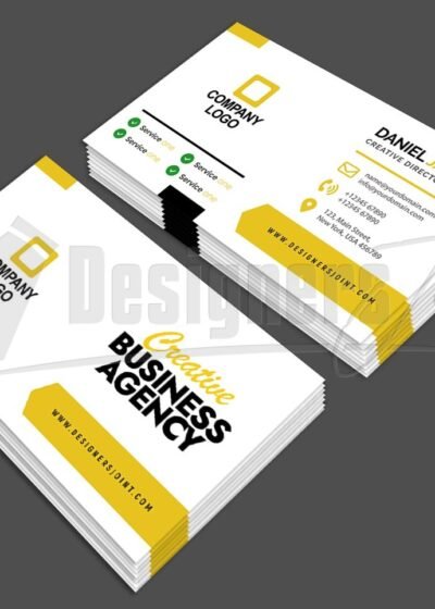 Creative Business Agency Business Card