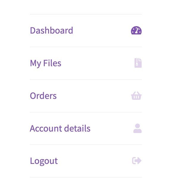 WooCommerce My Account Menu Customization 6 WooCommerce customized my account menu