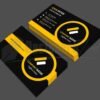 Free Business Card Template for Microsoft Word