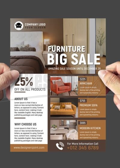 Furniture Sale Flyer Template