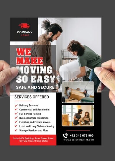 Movers and Forwarders Flyer Template