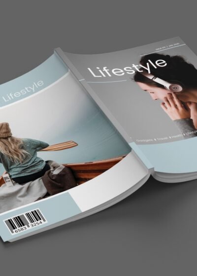 Clean Neat InDesign Lifestyle Magazine Template 32 Page