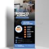 Creative Business Agency Roll-Up Banner PSD Template
