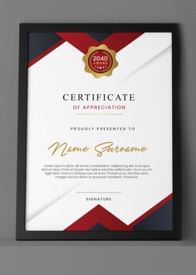 Degree-Diploma Graduate Certificate Template2