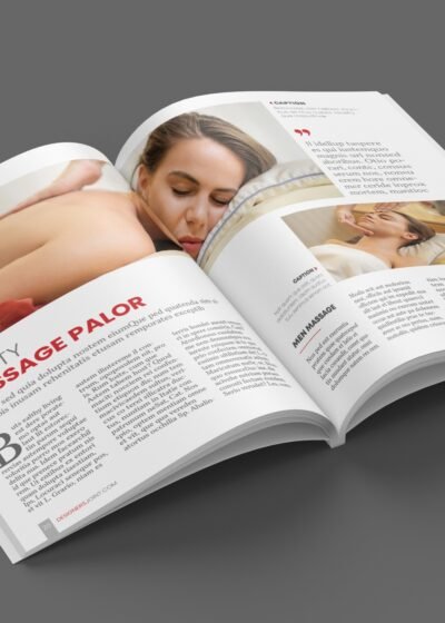 Fashion or Lifestyle Magazine Template For InDesign