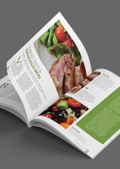 Fashion or Lifestyle Magazine Template For InDesign