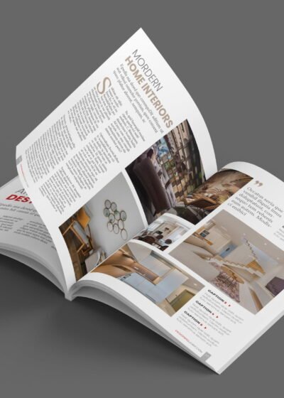 Fashion or Lifestyle Magazine Template For InDesign
