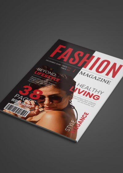 Fashion or Lifestyle Magazine Template For InDesign
