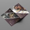 Fitness Gym Center Promotion Bi Fold Brochure Template