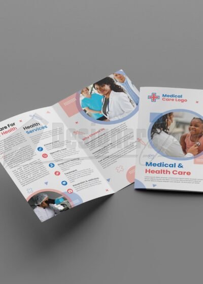 Medical & Health Care Bi-Fold Brochure Template 7 Medical & Health Care Bi-Fold Brochure Template