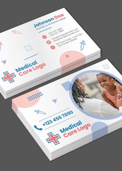 Medical & Health Care Business Card