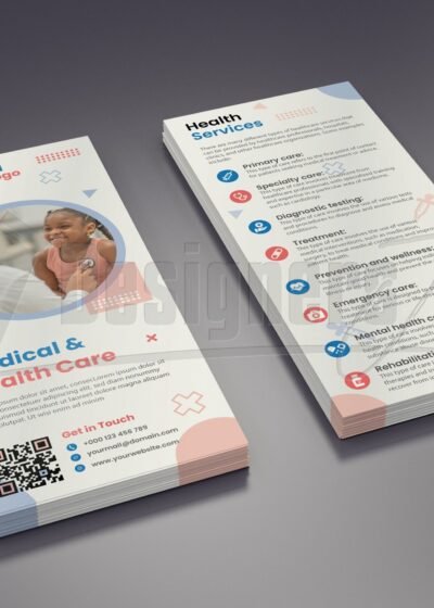 Medical & Health Care DL Flyer/Rack Card Template