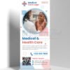 Medical & Health Care Roll-Up Banner Template