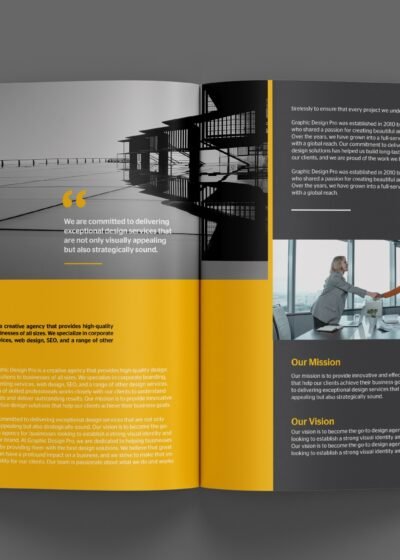 16 Page InDesign Company Profile Template