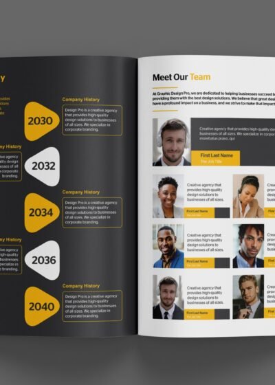 16 Page InDesign Company Profile Template