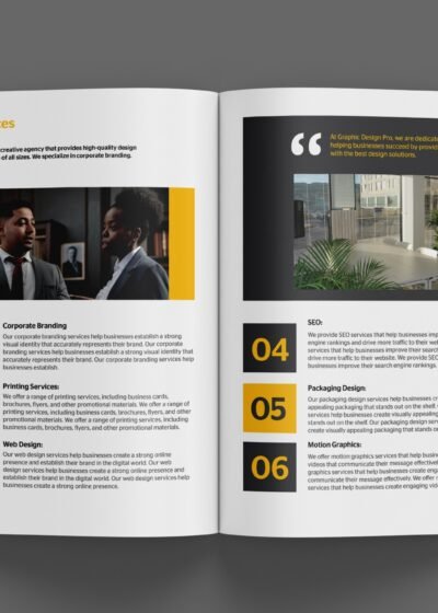 16 Page InDesign Company Profile Template
