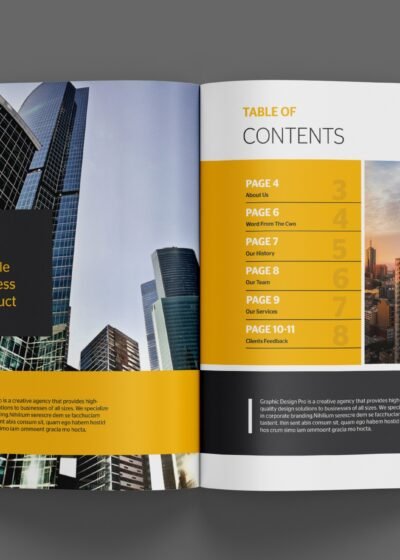 16 Page InDesign Company Profile Template