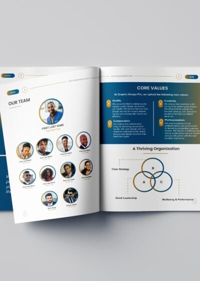 16 Page InDesign Company Profile Template